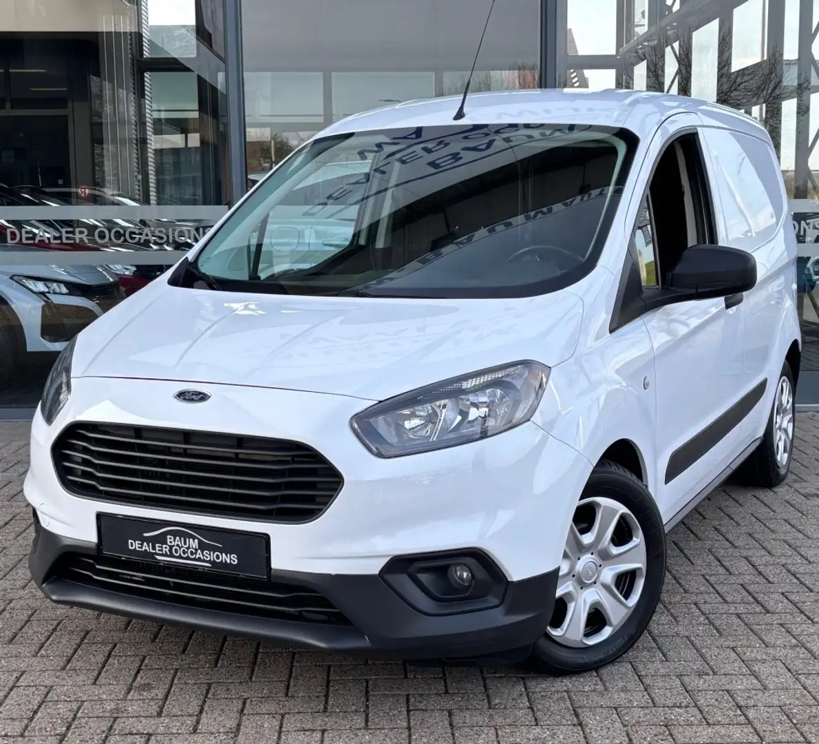Ford Transit Courier 1.0 TREND 100PK AIRCO SCHUIFDEUR Wit - 1
