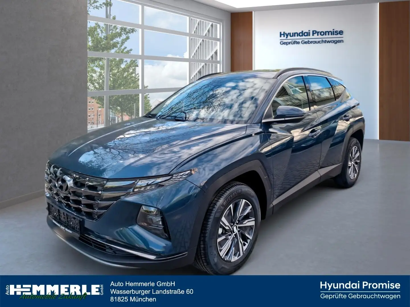 Hyundai TUCSON Select Hybrid NAVI KAMERA SzHz Azul - 1