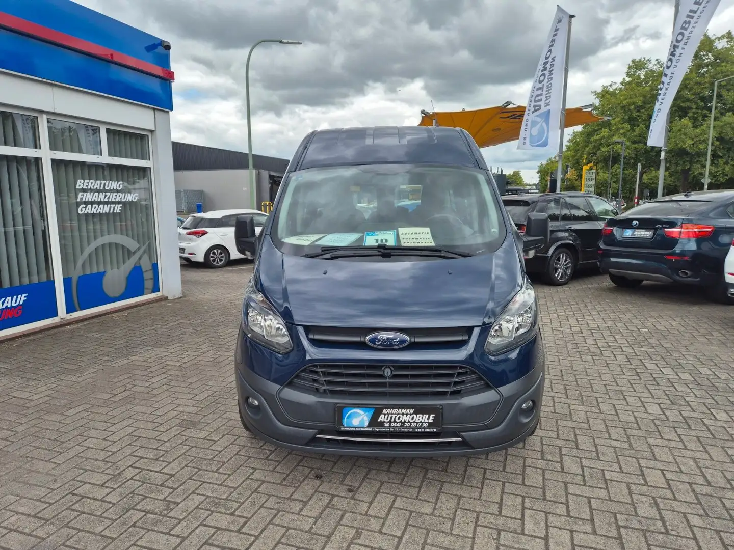 Ford Transit /Tourneo Custom Kombi 310 L1 Hoch Dach Blau - 2