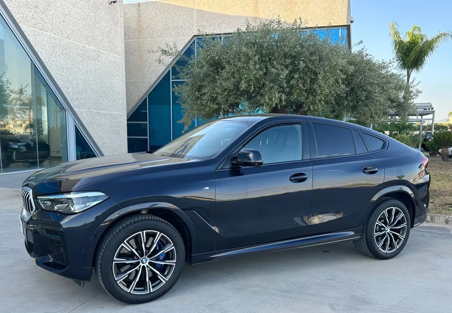 BMW X6 xdrive40d Msport possibilità noleggio noscoring Bleu - 1