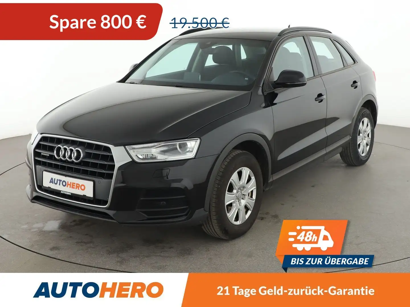 Audi Q3 2.0 TDI quattro *NAVI*TEMPO*BI-XENON*CAM* Schwarz - 1