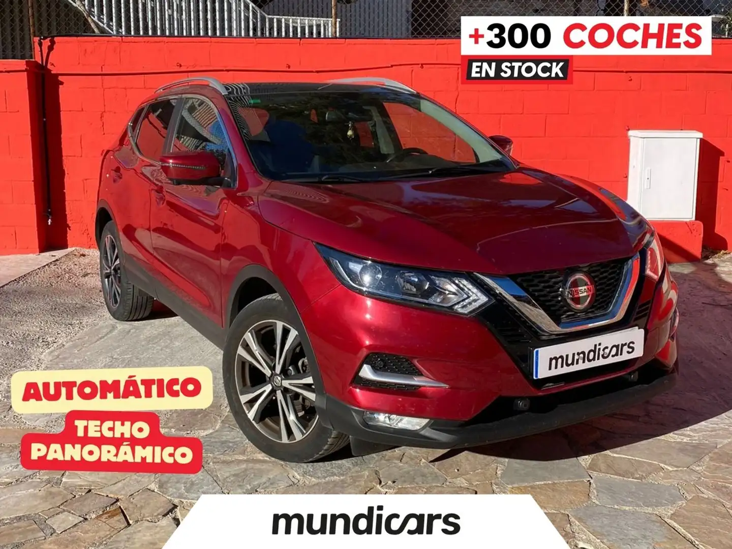 Nissan Qashqai 1.3 DIG-T N-Connecta 4x2 DCT 117kW Rouge - 1