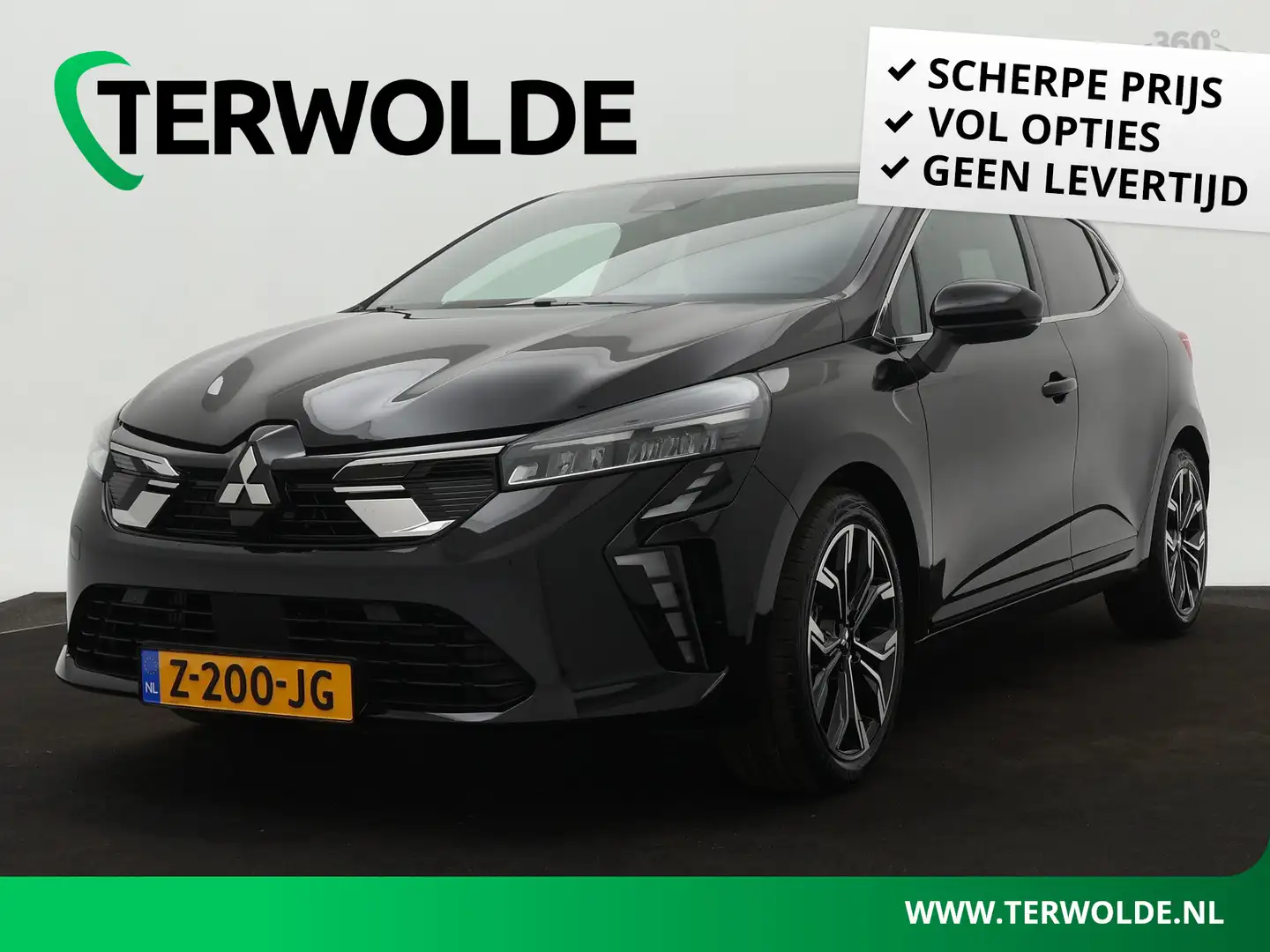 Mitsubishi Colt 1.0T MT First Edition | DEMO | 8 Jaar Garantie! | Noir - 1