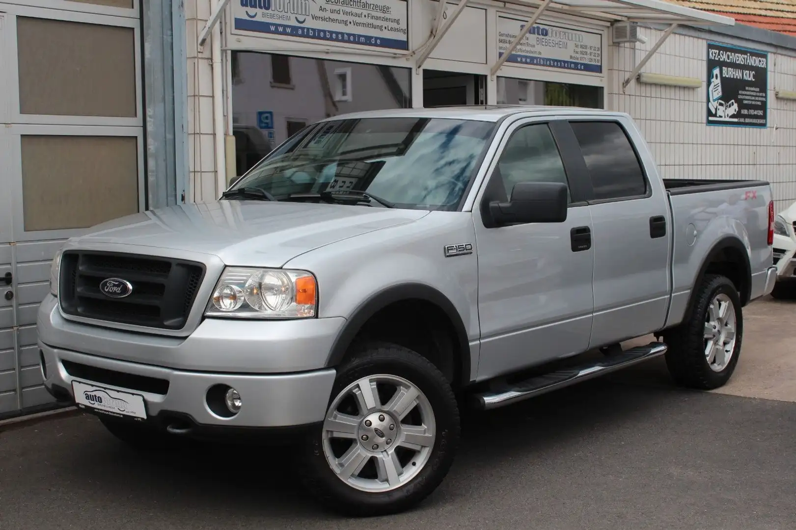 Ford F 150 F150 5.4 double cab 4x4 XLT Limited FX4 OFF-ROAD Silber - 2