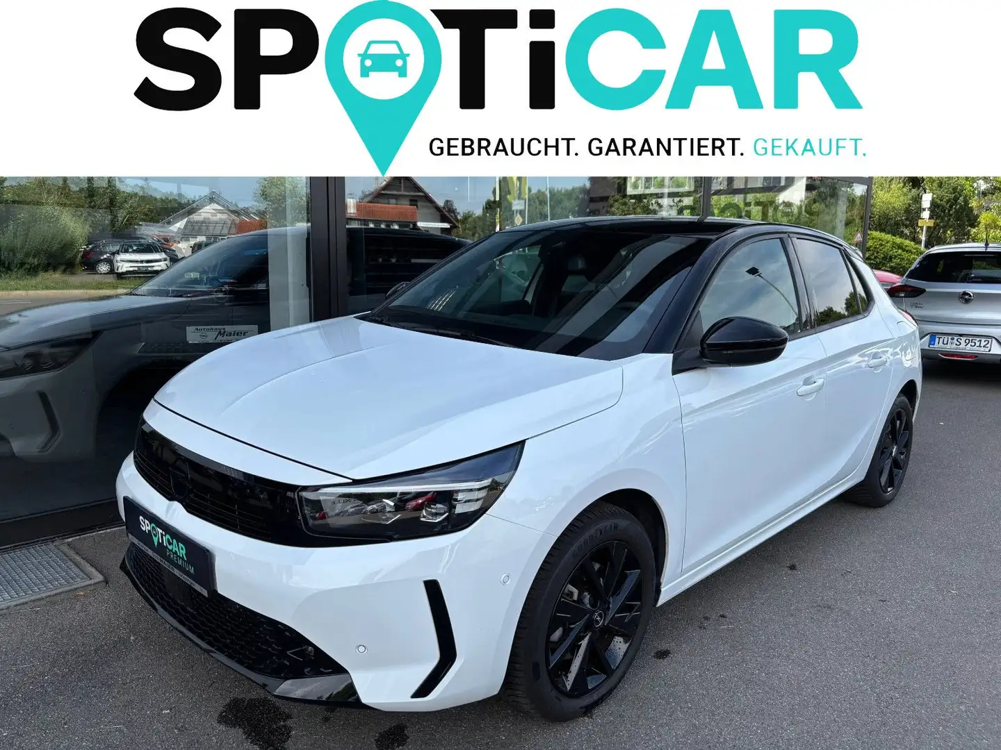 Opel Corsa F GS 1.2 MATRIX+RFK+NAVI+KLIMAAUT+SHZ+LHZ Wit - 1