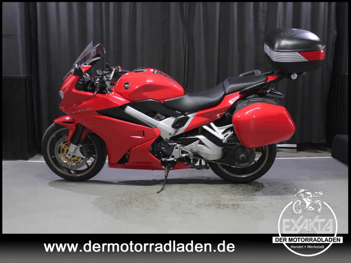 Honda VFR 800 VFR 800 F ABS // KOFFER + TOPCASE // Rojo - 2