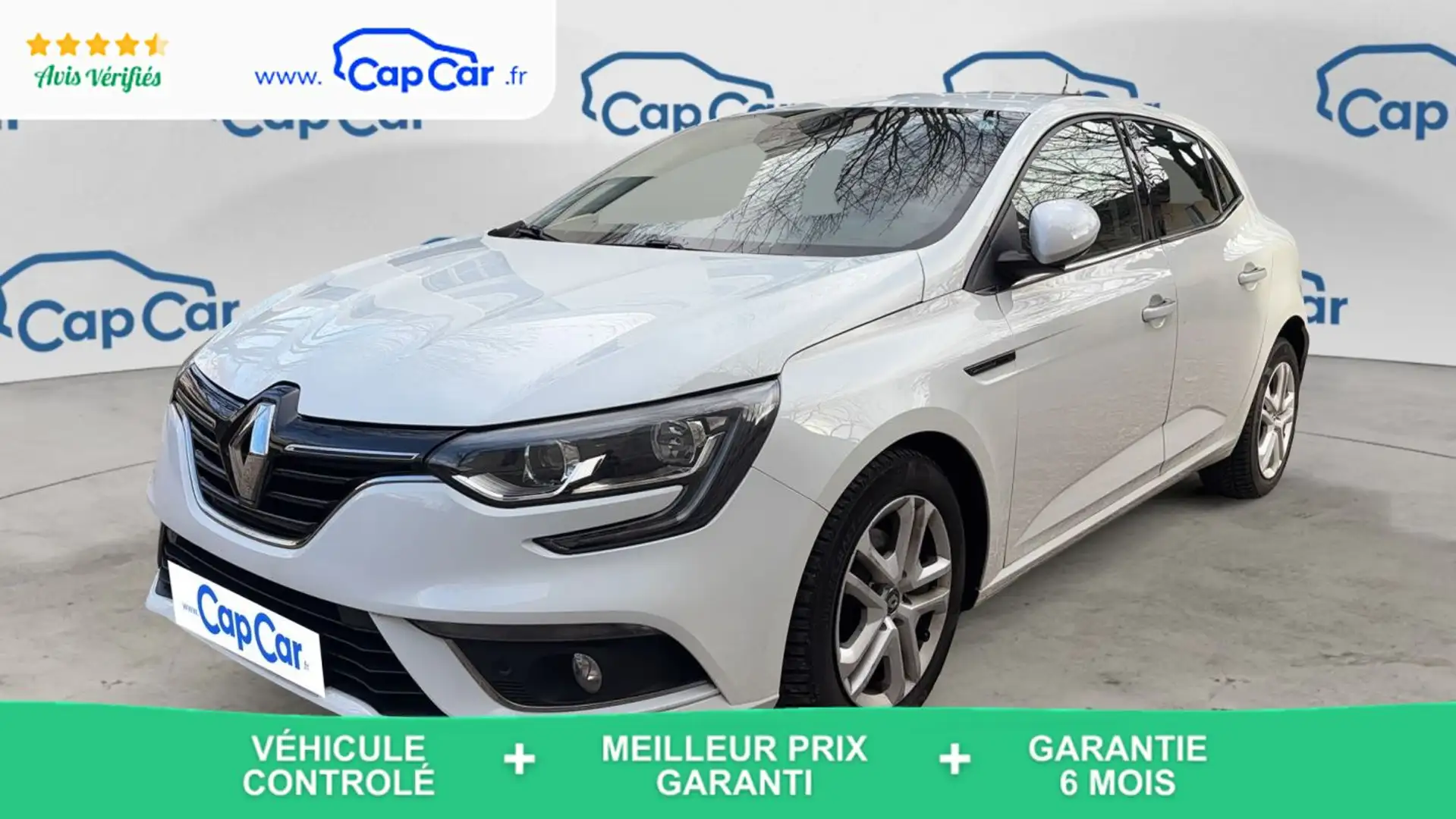 Renault Megane 1.5 dCi 110 Energy EDC6 Business Blanc - 1