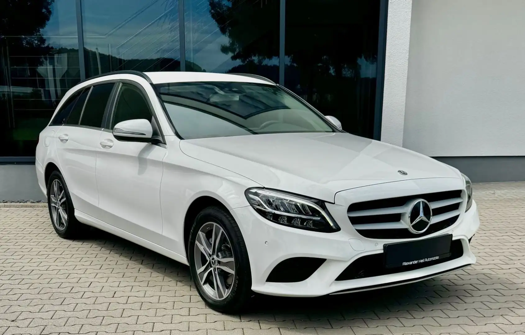 Mercedes-Benz C 200 C200 T 4Matic*LED*SHZ*NAV*LEDER*KAM*APPLE*ASSIST Blanco - 2