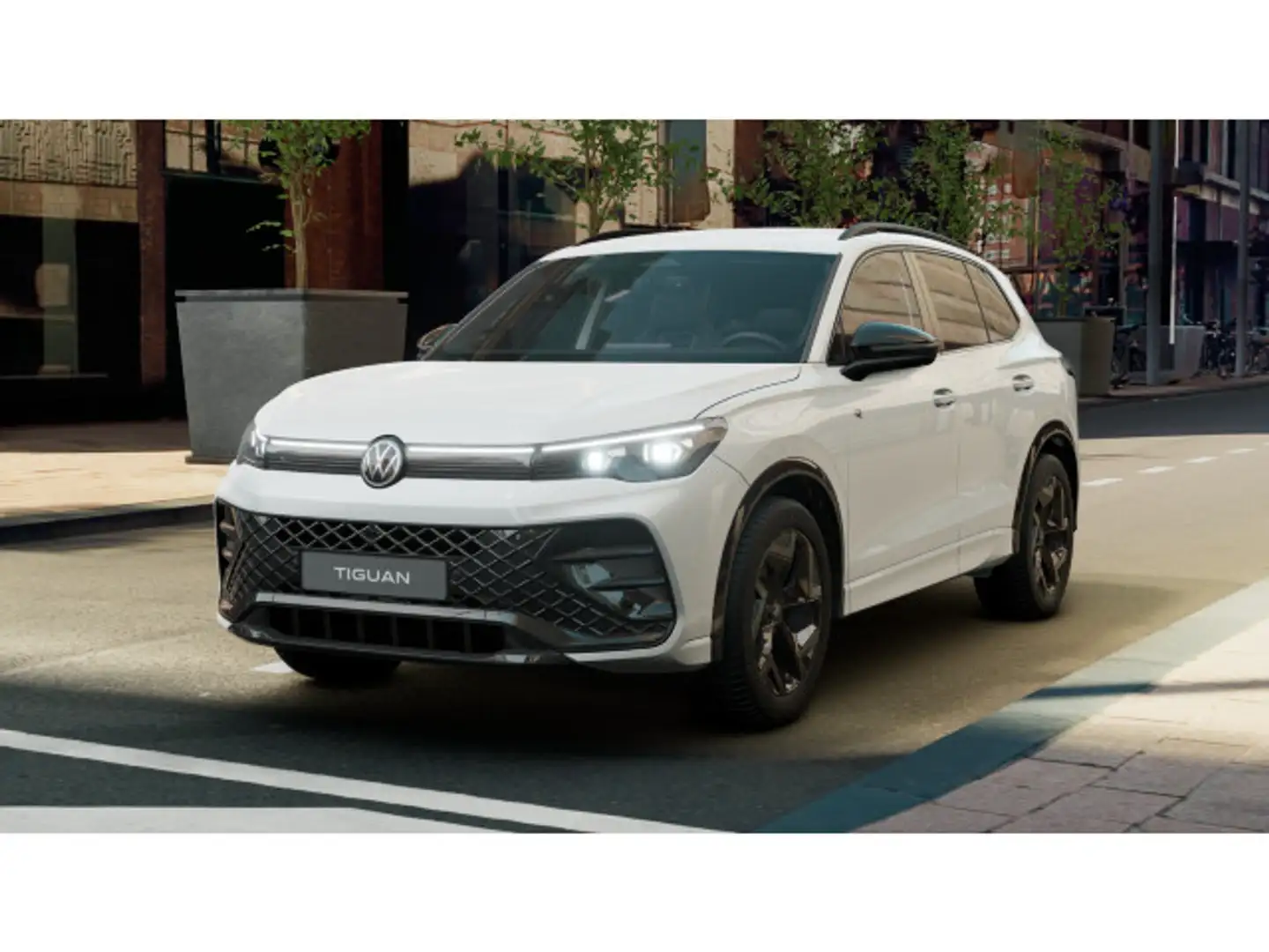 Volkswagen Tiguan R-Line 2.0 TDI DSG 360° ACC AHK MATRIX NA Weiß - 2