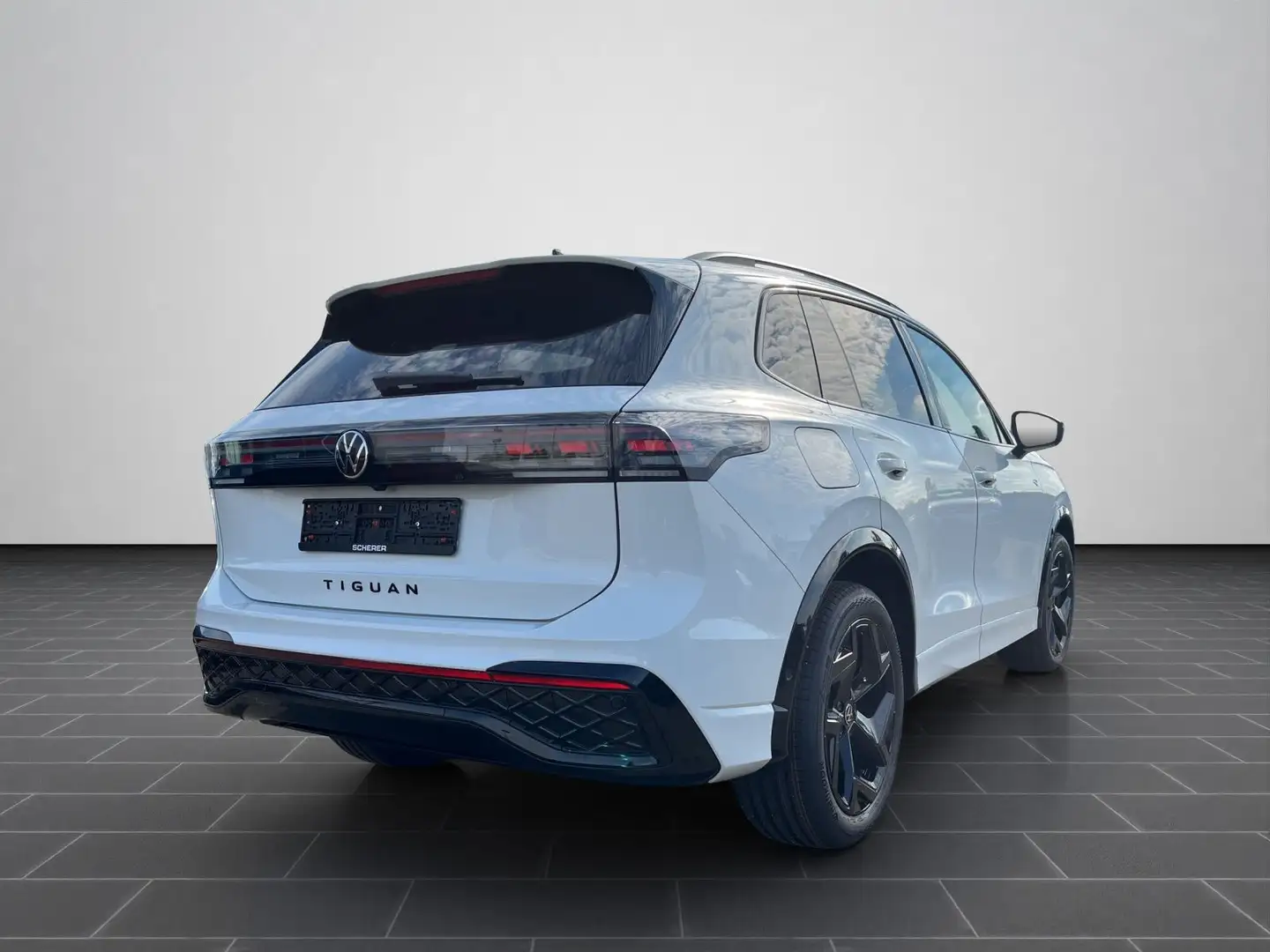 Volkswagen Tiguan R-Line 2.0 TDI DSG 360° ACC AHK MATRIX NA Blanc - 2