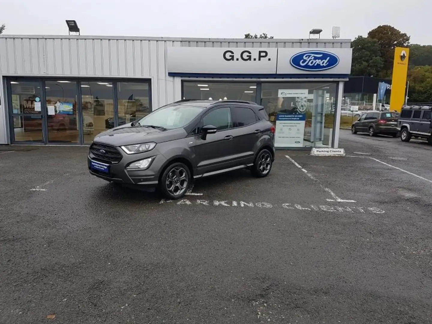 Ford EcoSport 1.0 EcoBoost 125ch ST-Line Euro6.2 Gris - 2