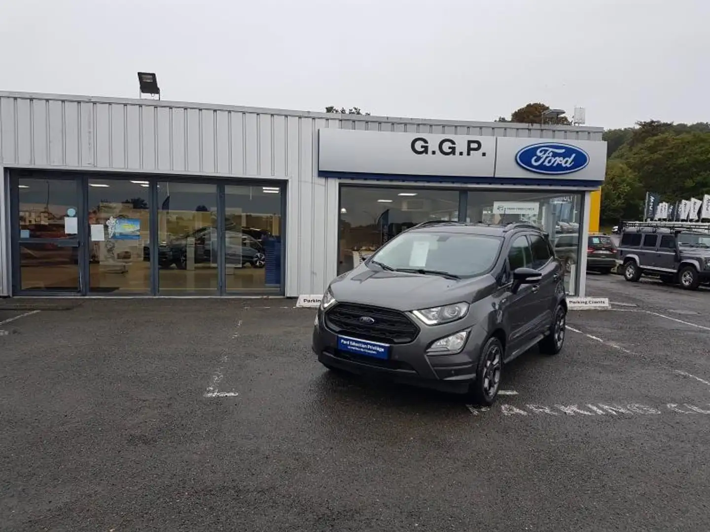 Ford EcoSport 1.0 EcoBoost 125ch ST-Line Euro6.2 Gris - 1