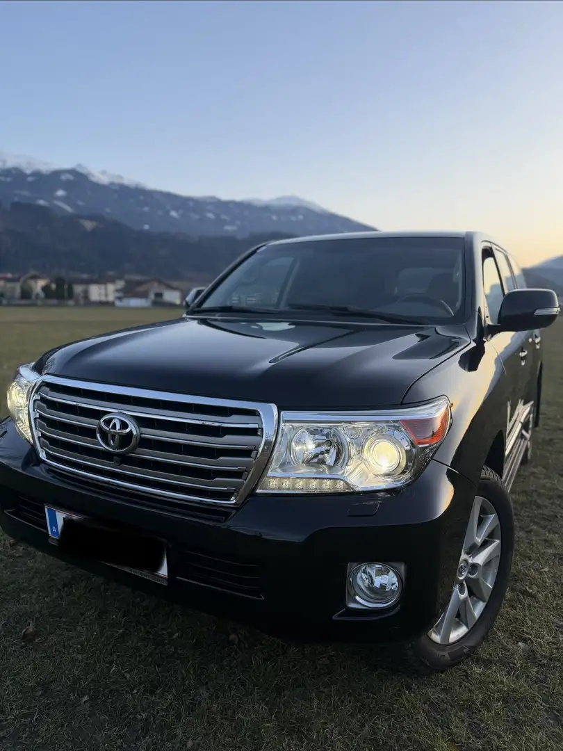 Toyota Land Cruiser Vollausstattung Schwarz - 1