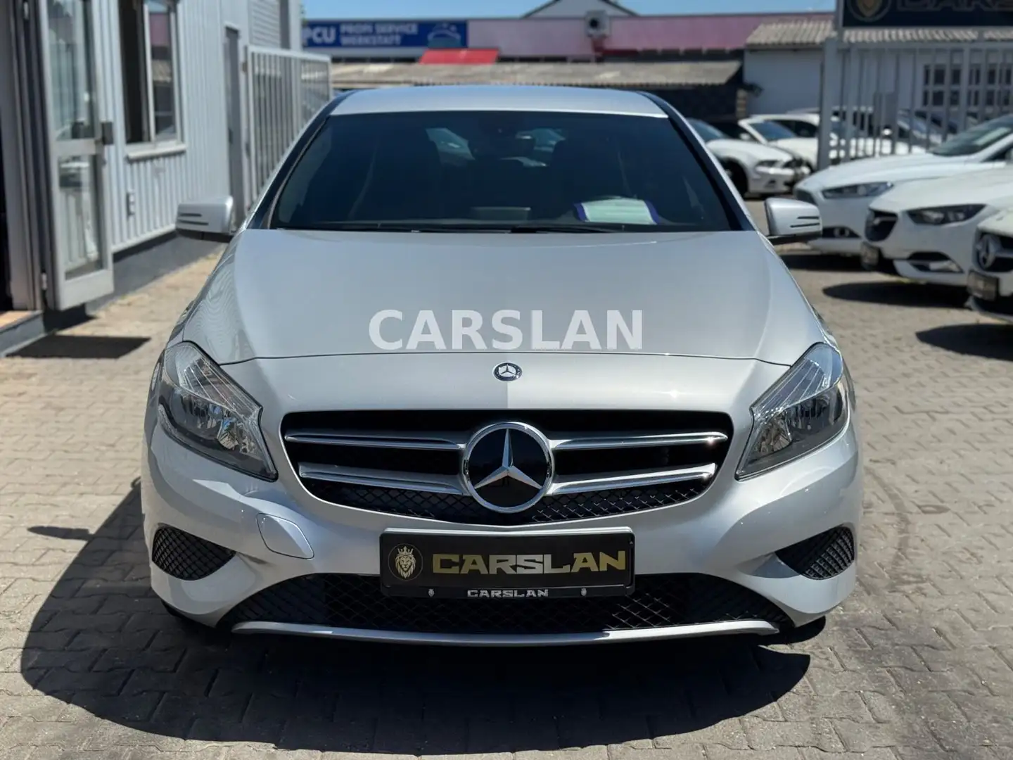 Mercedes-Benz A 180 BE STYLE 2.HAND+NAVI+T.LEDR+7G-AUTOMATIK Silber - 2