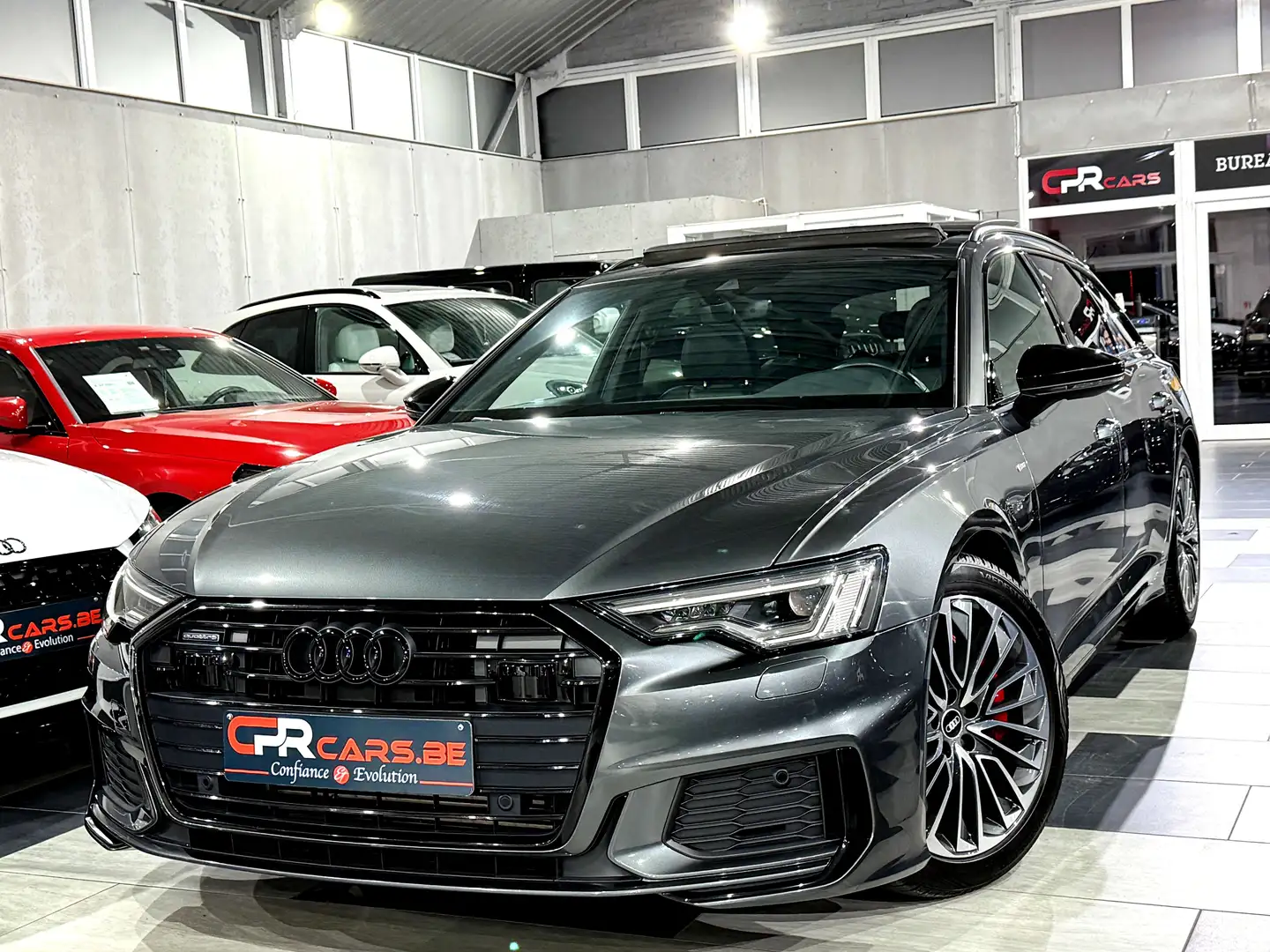 Audi A6 55 TFSi e S Line Shadow Quattro PHEV 1e Main Neuf Grijs - 1