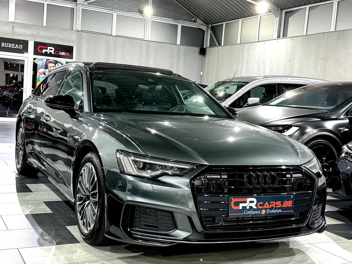 Audi A6 55 TFSi e S Line // RESERVER // RESERVED // Gris - 2