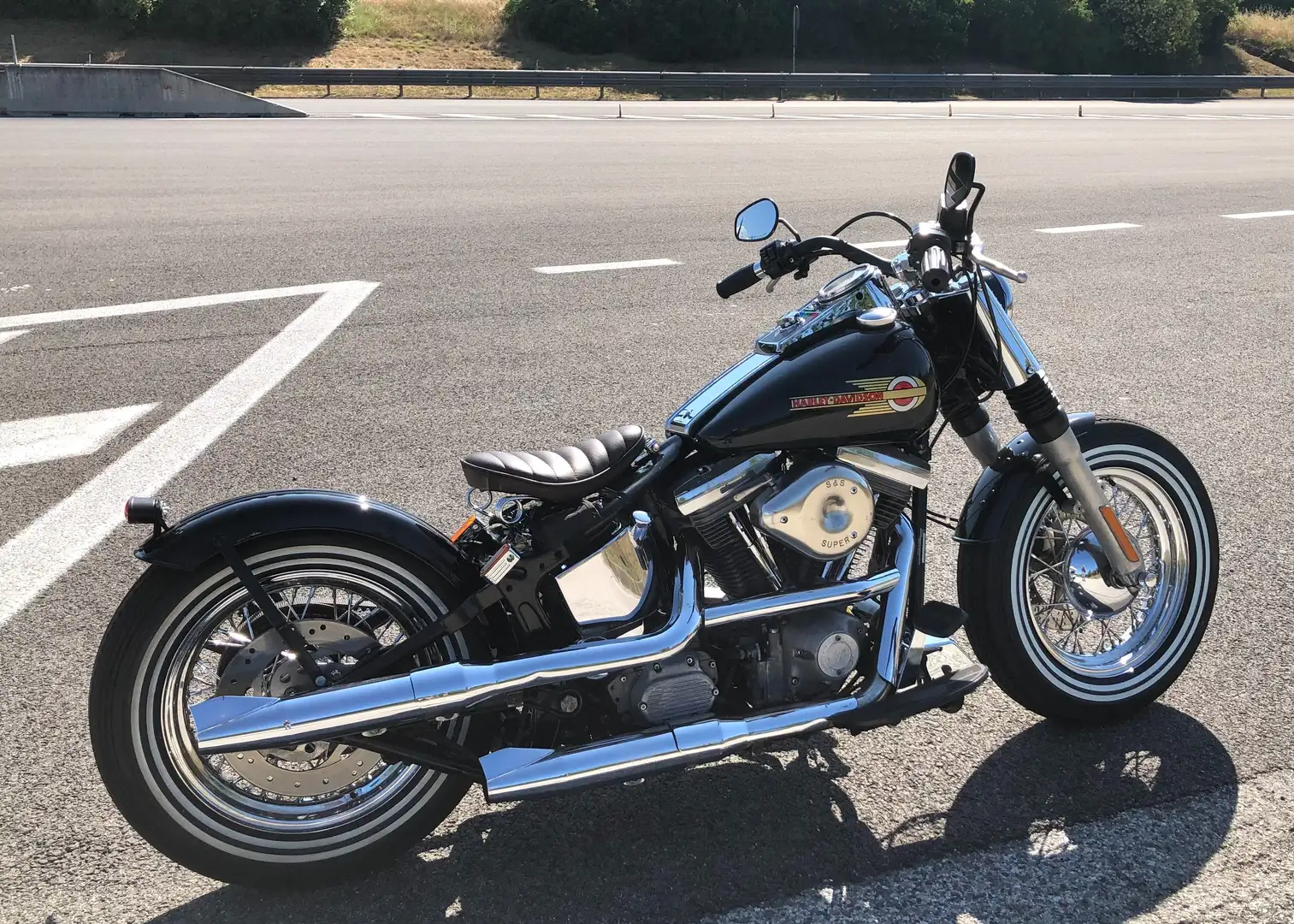 Harley-Davidson Softail Softail Heritage 1340cc Evolution Bobber Black - 1