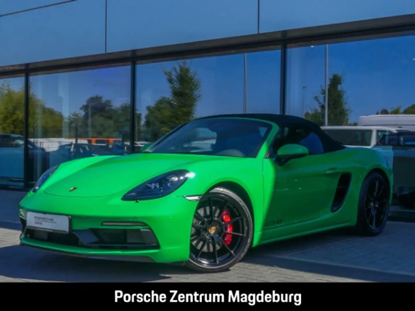 Porsche Boxster 718 GTS 4.0*PASM*SHZ*LENKRADHEIZUNG* Vert - 2