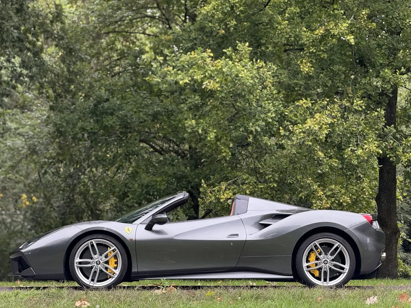 Ferrari 488 3.9 Spider Ferrari approved garantie PPF Grau - 2
