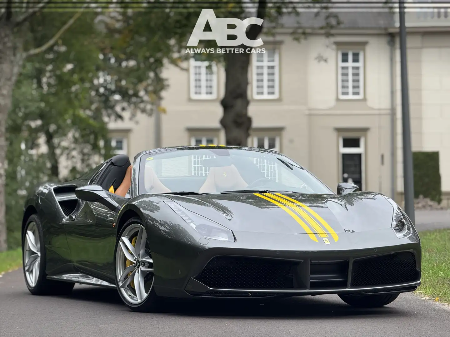 Ferrari 488 3.9 Spider Ferrari approved garantie PPF Grau - 1