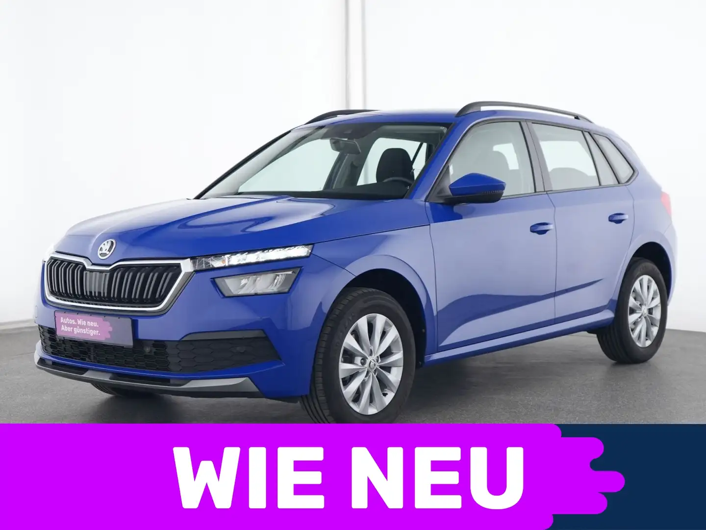 Skoda Kamiq Ambition AHK|SHZ|PDC|Tempomat|SmartLink Blau - 1