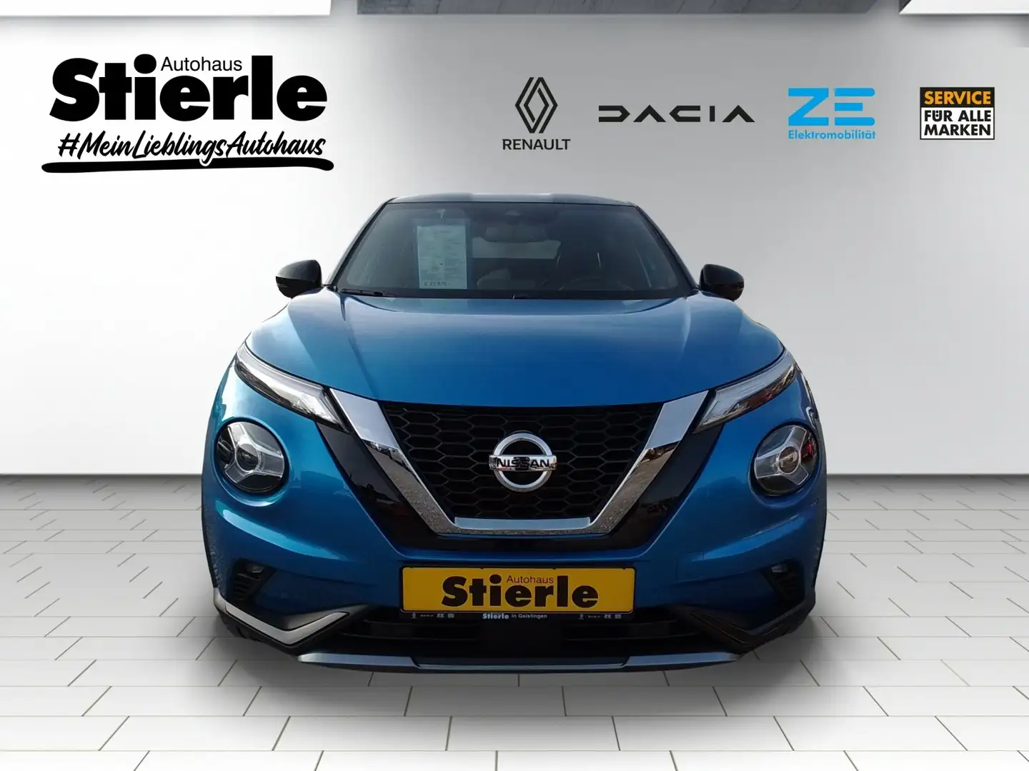 Nissan Juke 1.0 DIG-T N-DESIGN AHK/WR/SR/BOSE-SOUNDSYST./NAVI/ Blau - 2