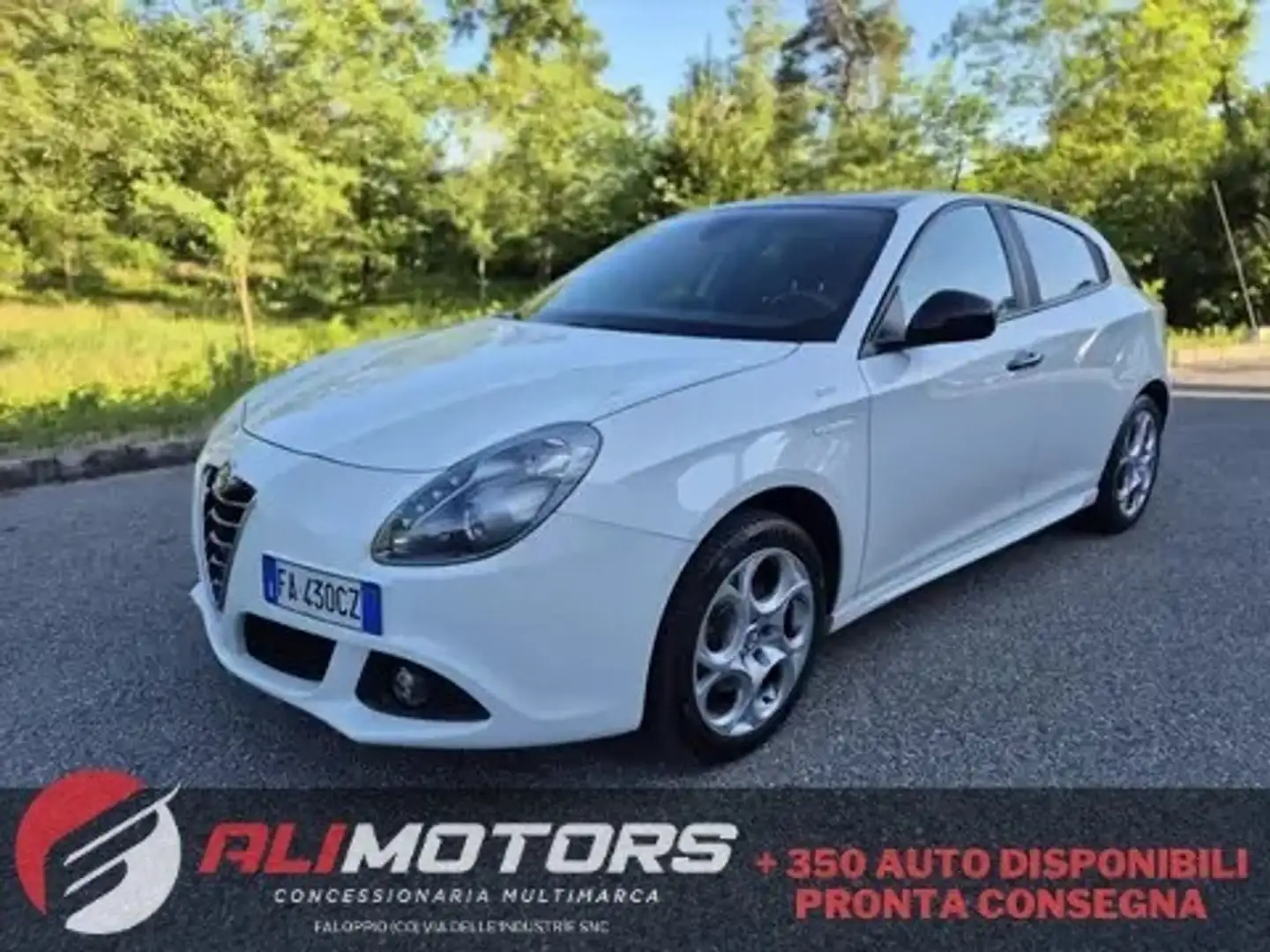 Alfa Romeo Giulietta 1.4 Turbo MultiAir 150 CV Sprint Blanc - 1