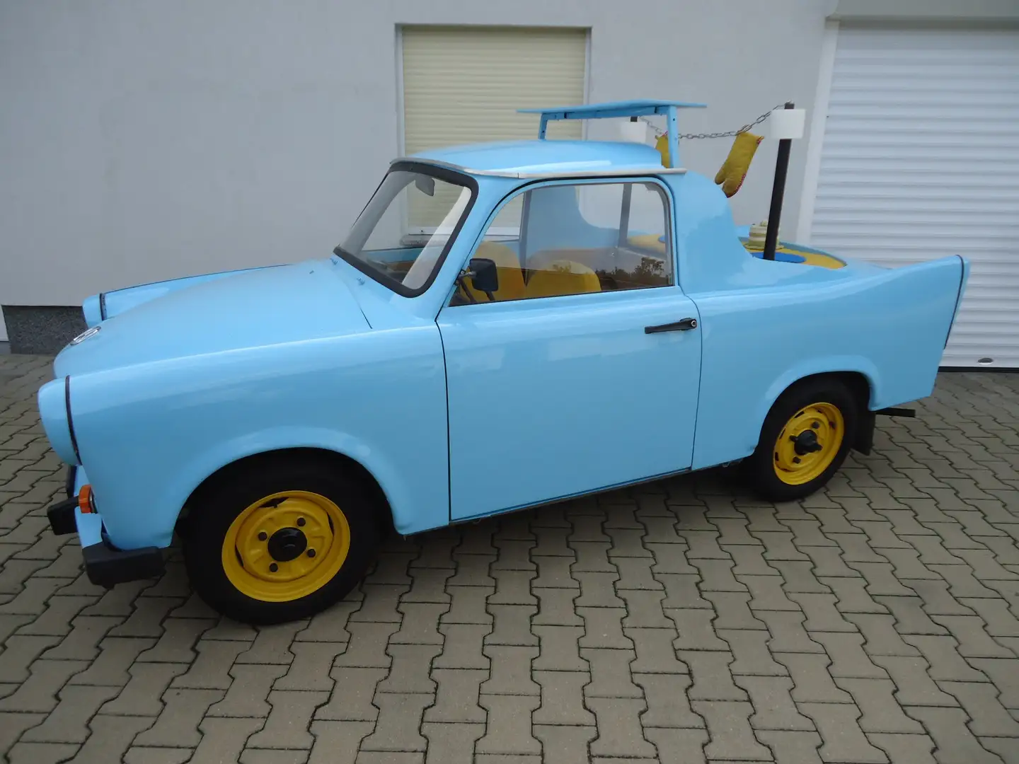 Trabant P601 Cabrio Einzelstück Azul - 2