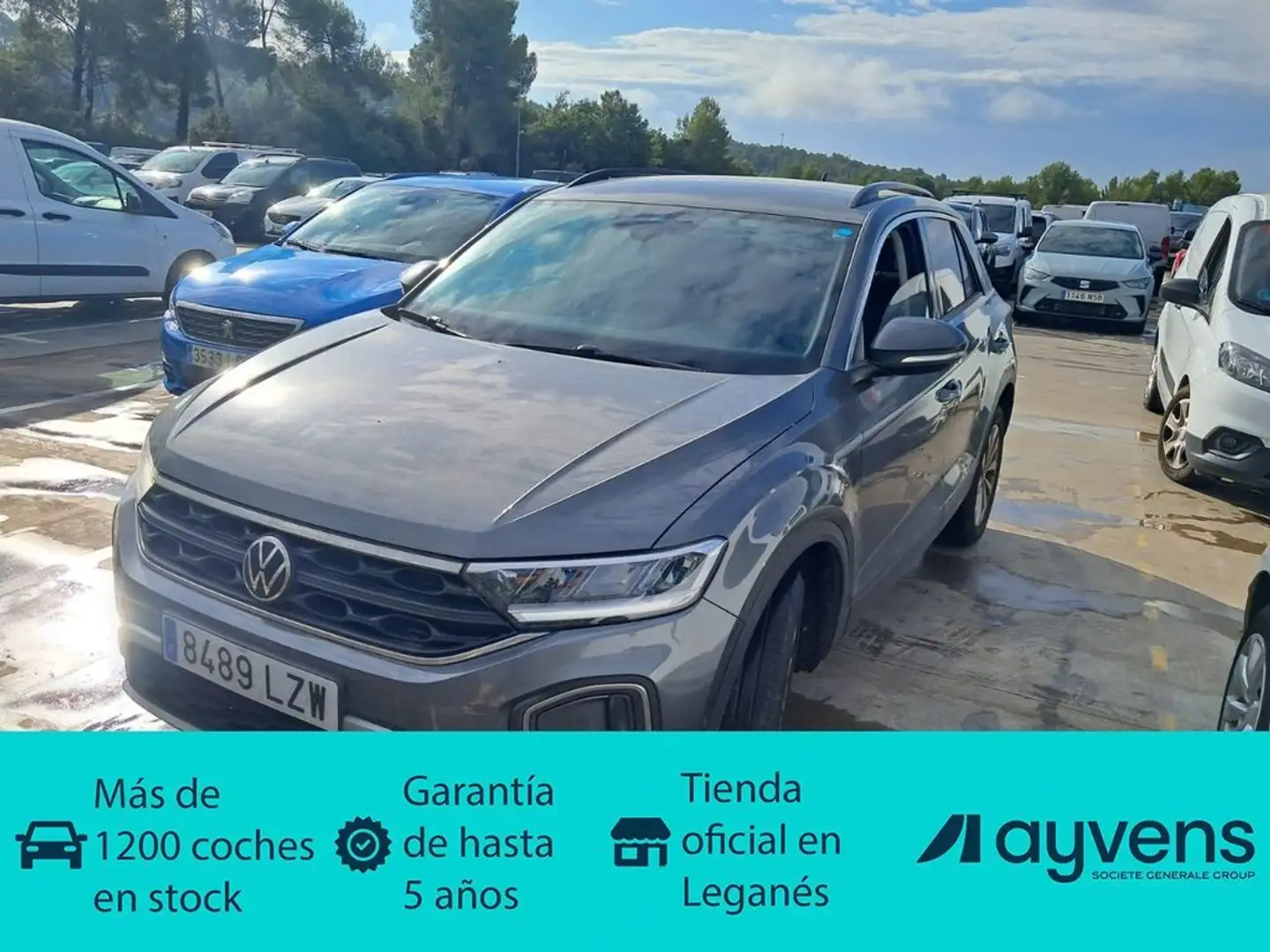 Volkswagen T-Roc 2.0TDI Life 85kW Gris - 1