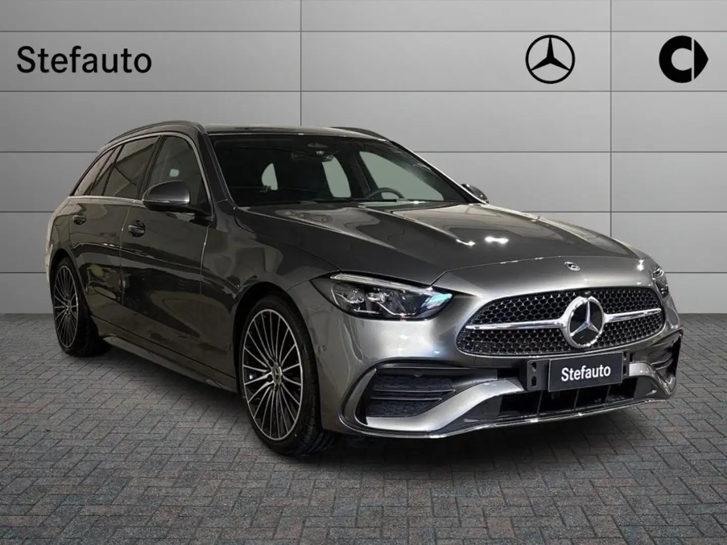 Mercedes-Benz C 220 d Mild hybrid S.W. 4Matic AMG Line Advanced Grigio - 1