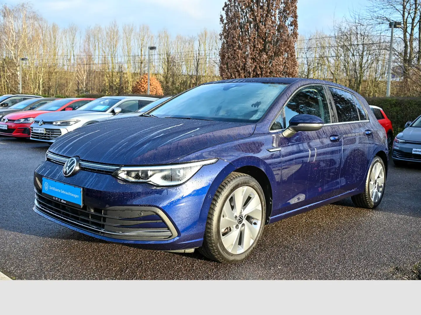 Volkswagen Golf VIII 1.5 TSI Style Navi Keyless Side-A. HuD Blau - 1
