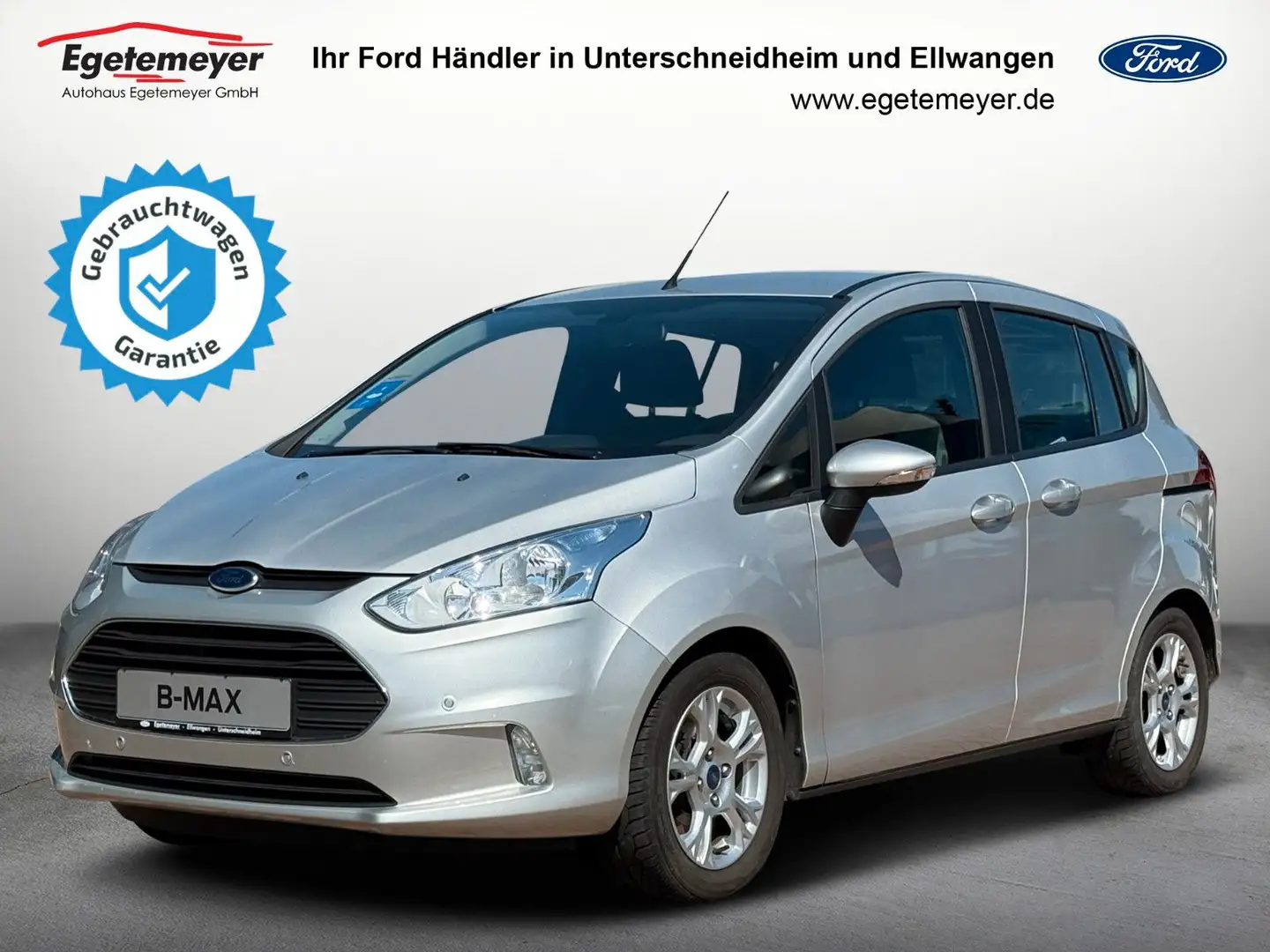 Ford B-Max B-MAX Sync Edition AHK KLIMAANLAGE 8 FACH PDC Silber - 1