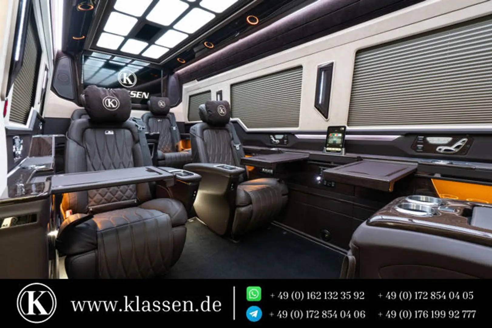 Mercedes-Benz Sprinter 519 - 2024 Limited Luxury VIP Van Zwart - 2