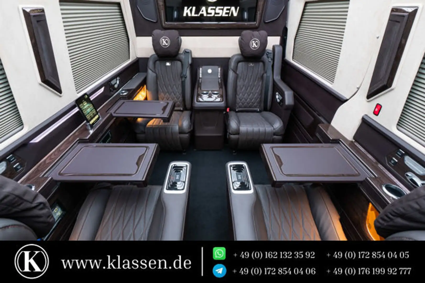 Mercedes-Benz Sprinter 519 - 2024 Limited Luxury VIP Van Zwart - 1