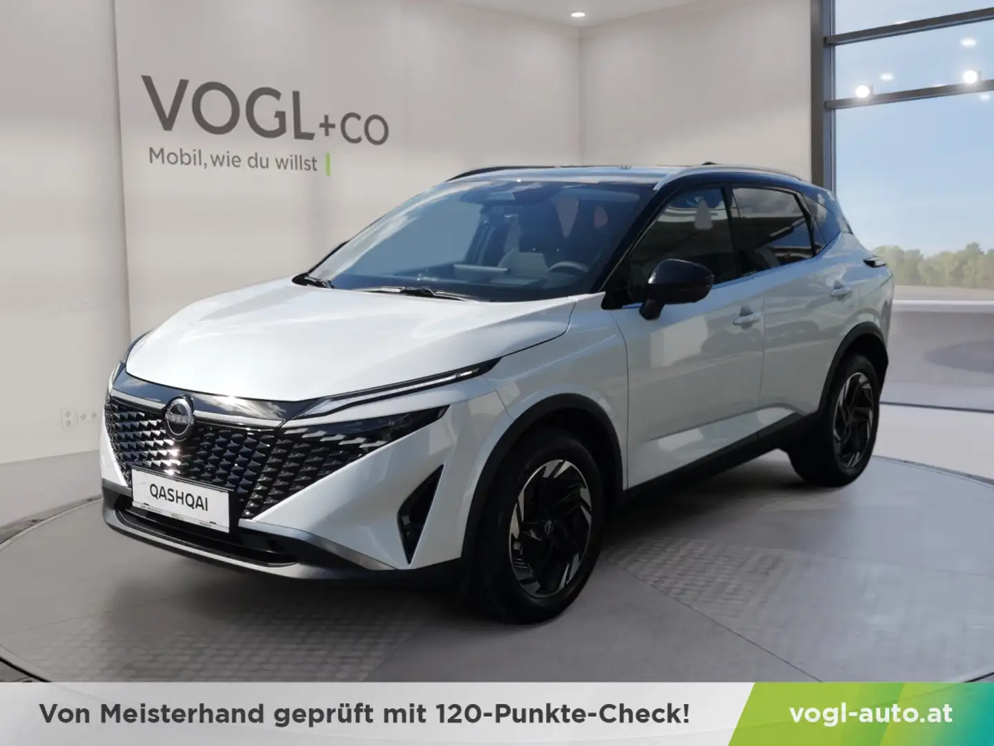 Nissan Qashqai N-Connecta+ 1.3 DIG-T MHEV 158 PS Xtronic Weiß - 1