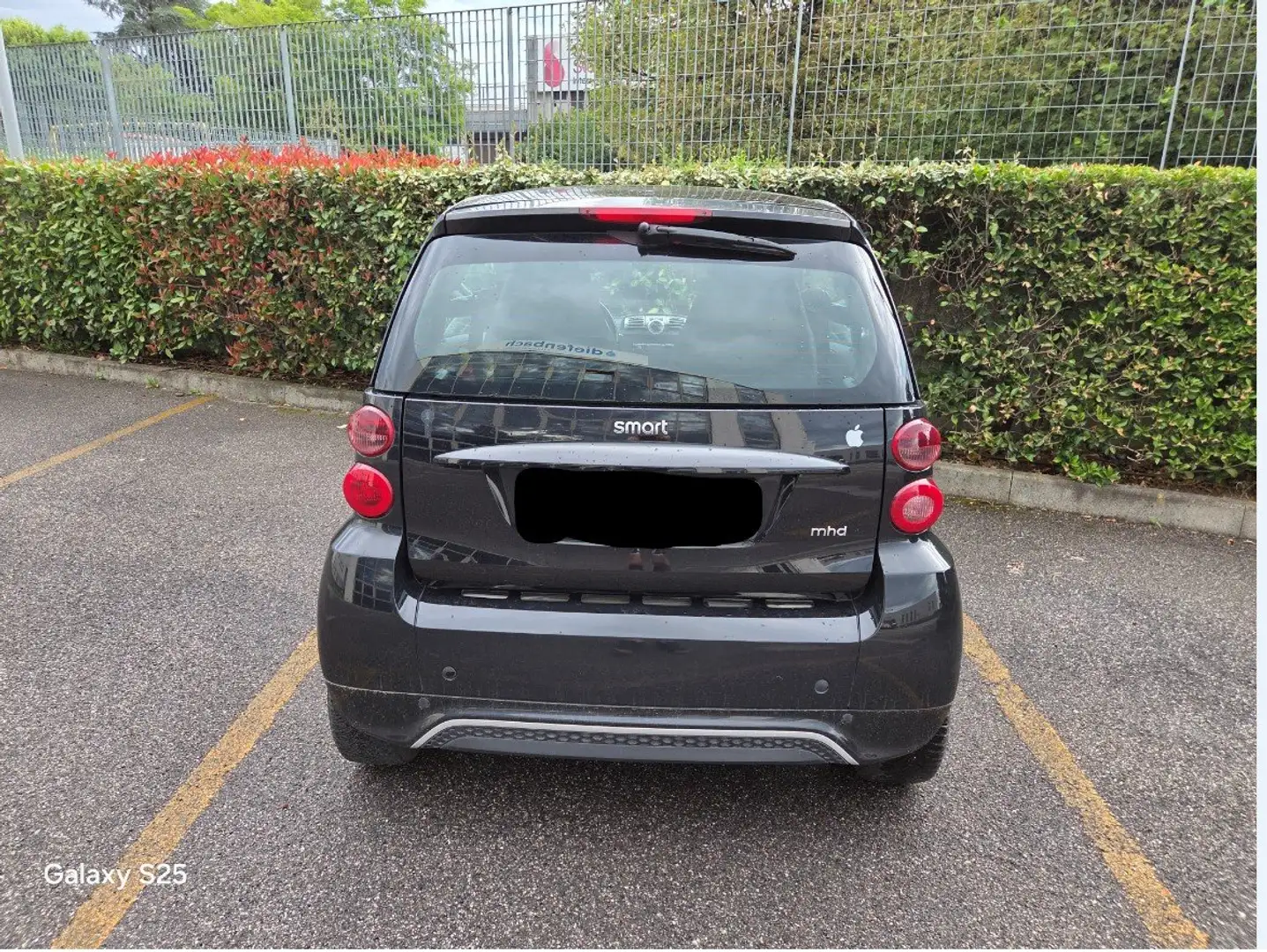 smart forTwo Fortwo II 2007 1.0 mhd Passion 71cv FL Nero - 1