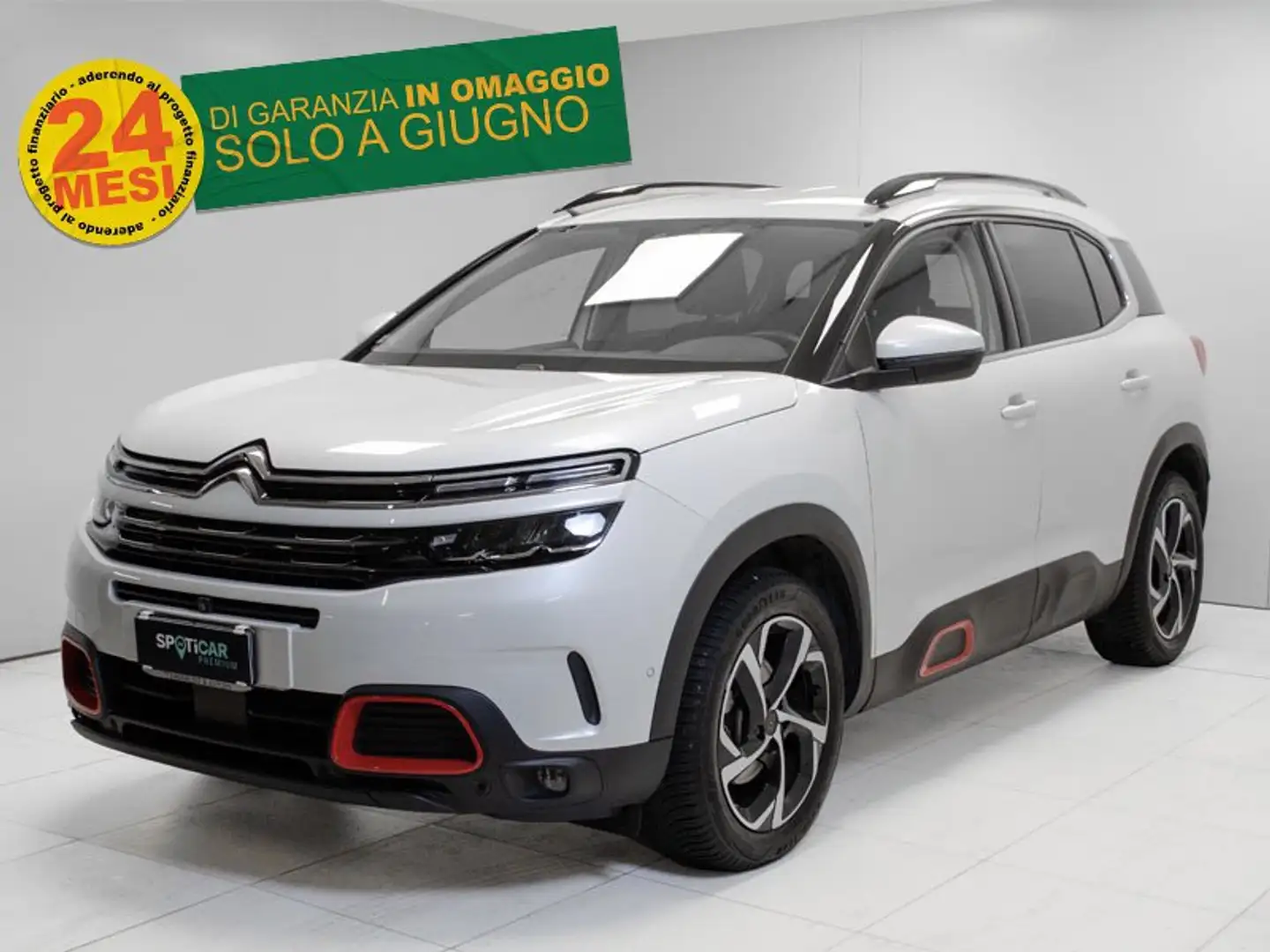 Citroen C5 Aircross 2018 1.5 bluehdi Shine s&s 130cv eat8 my20 Bianco - 1