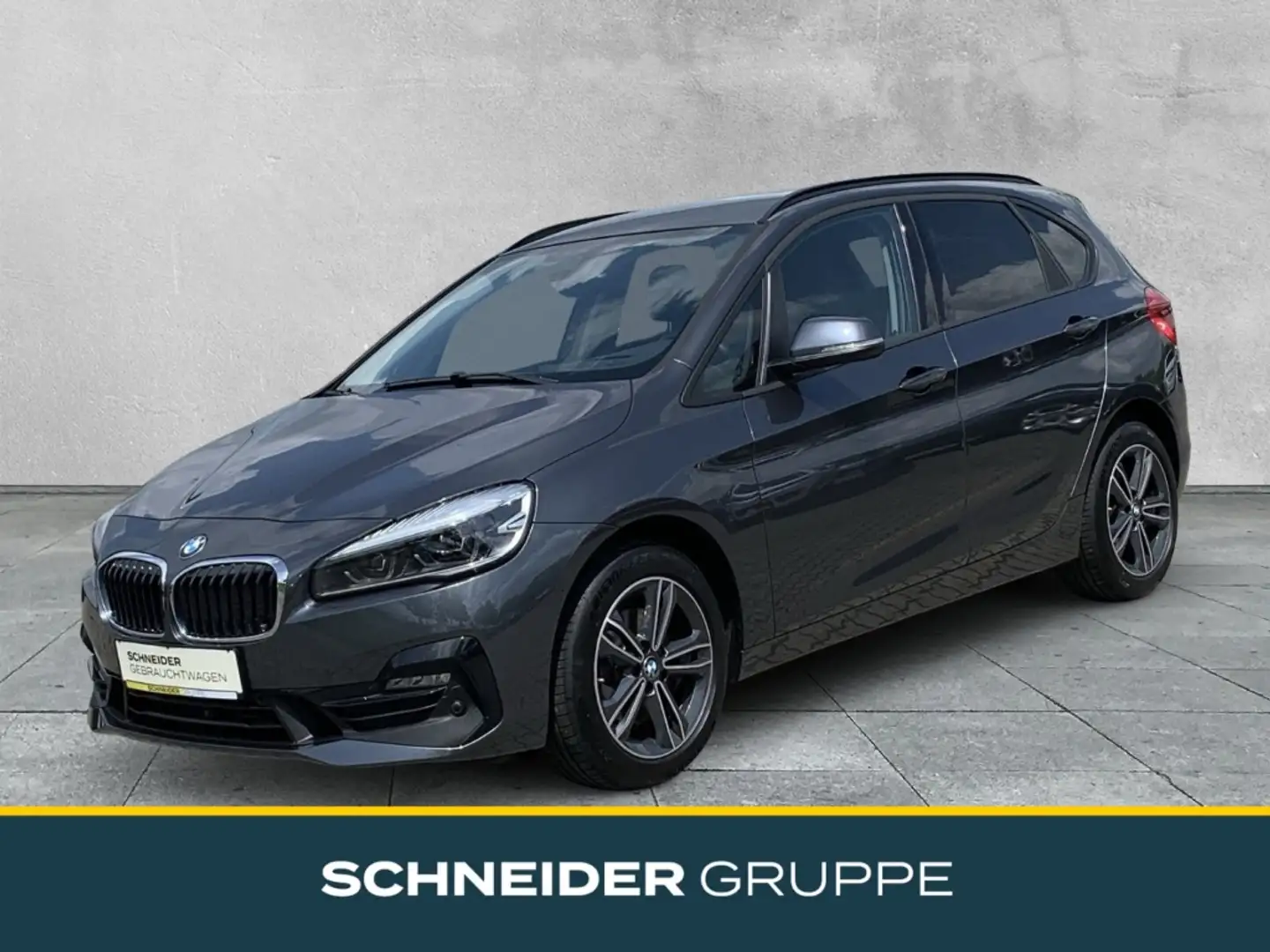 BMW 218 Active Tourer d Sport Line LED+NAVI+KAMERA Gris - 1