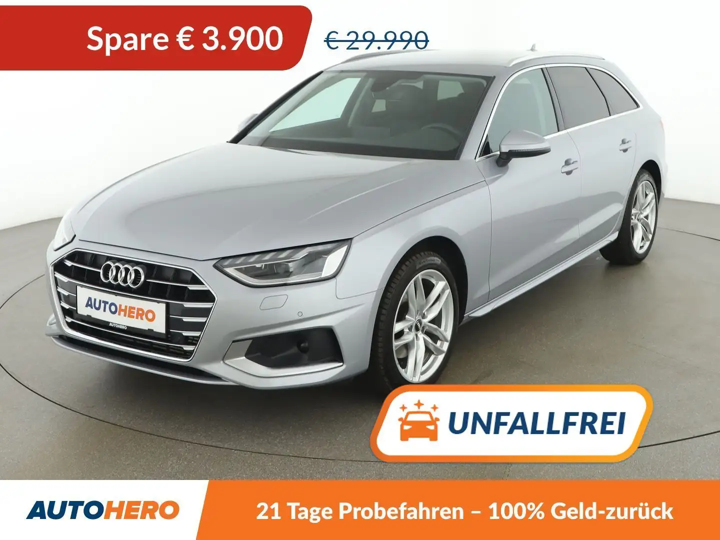 Audi A4 35 TFSI advanced Aut. *LED*ACC*NAVI*CAM*SPUR*TOT* Gris - 1