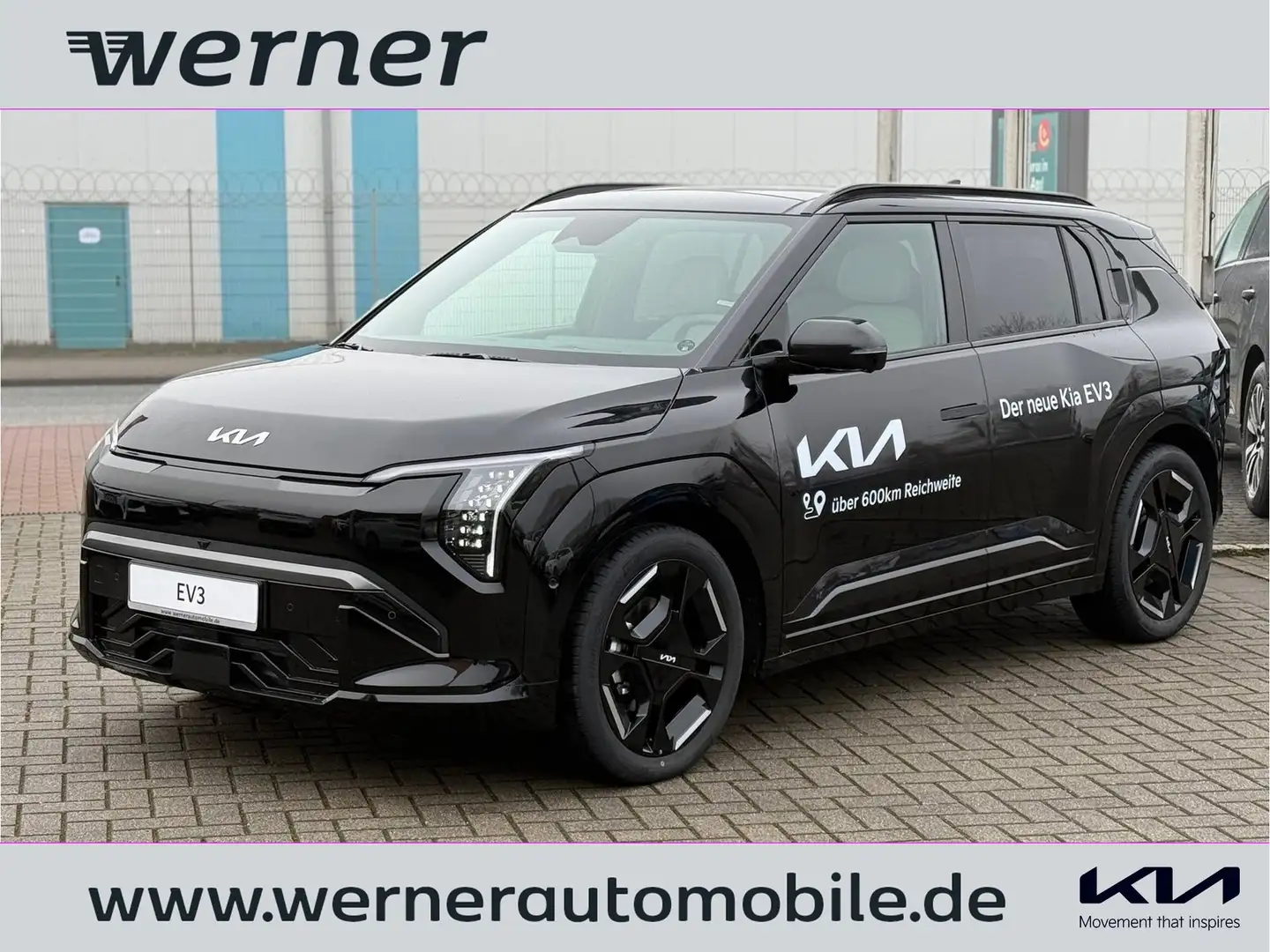 Kia EV3 81,4 kWh GT-line DriveWise Komfort Zwart - 1