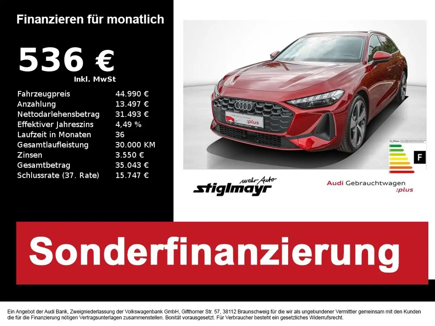 Audi A5 Avant TFSI ACC+AHK+LED+NAVI+VC+SITZHG Rot - 1