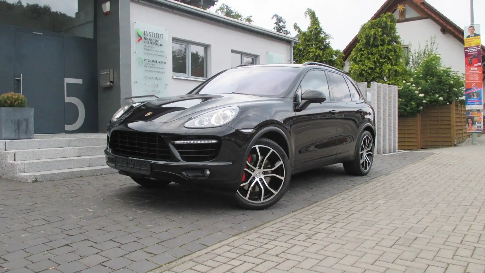Porsche Cayenne Turbo 1. Hand Bose 21" mtl.279,- Schwarz - 2
