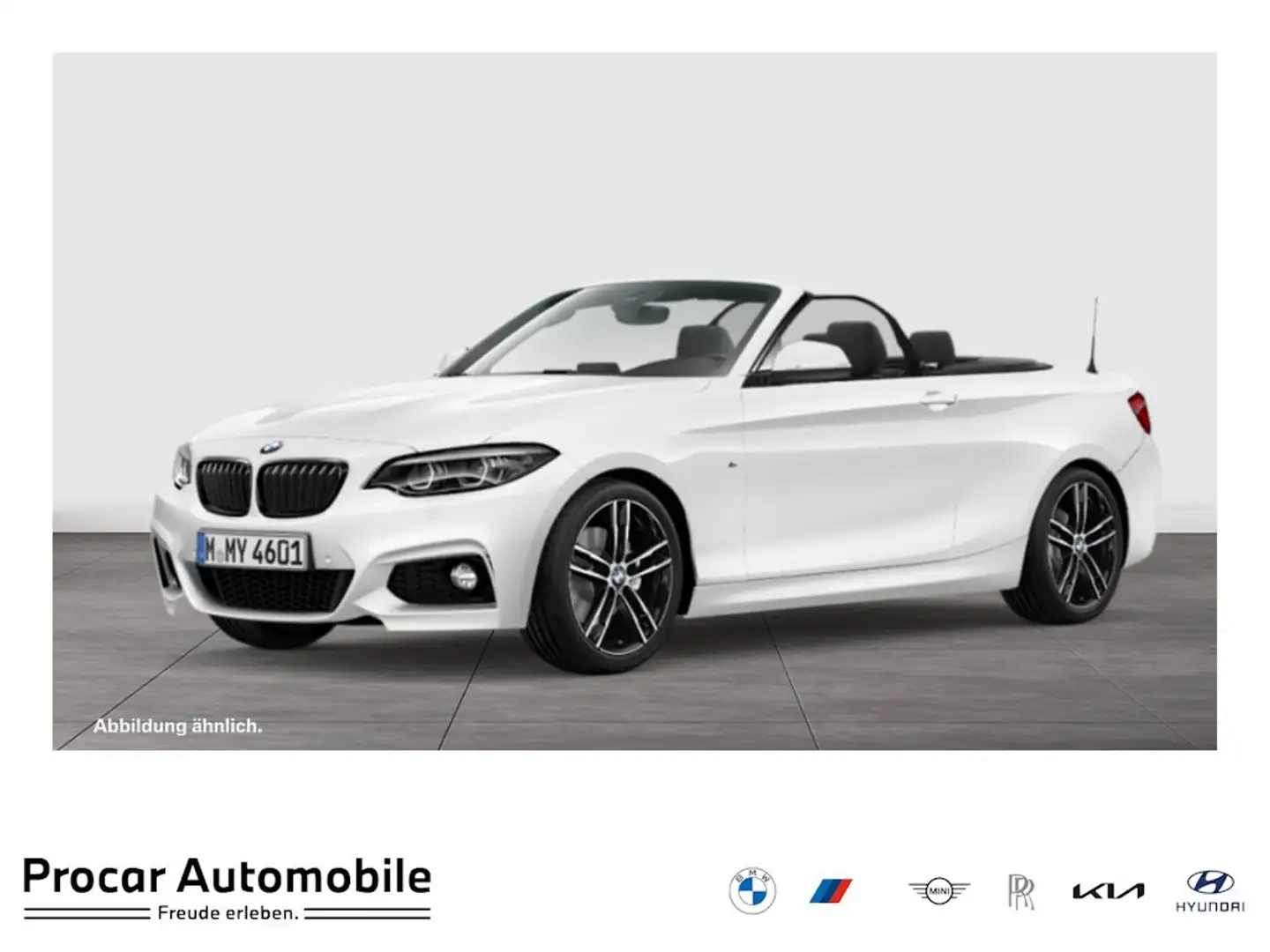 BMW 220 i M SPORT+HiFi+ADAPT.LED+SHZ Weiß - 1