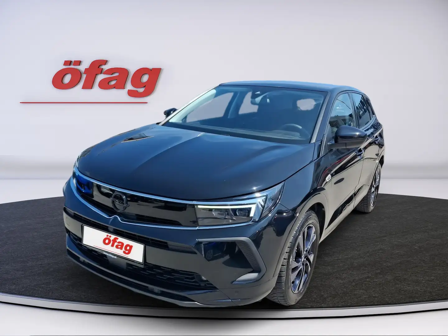Opel Grandland 1.2 DI Turbo MHEV GS Aut. Schwarz - 2