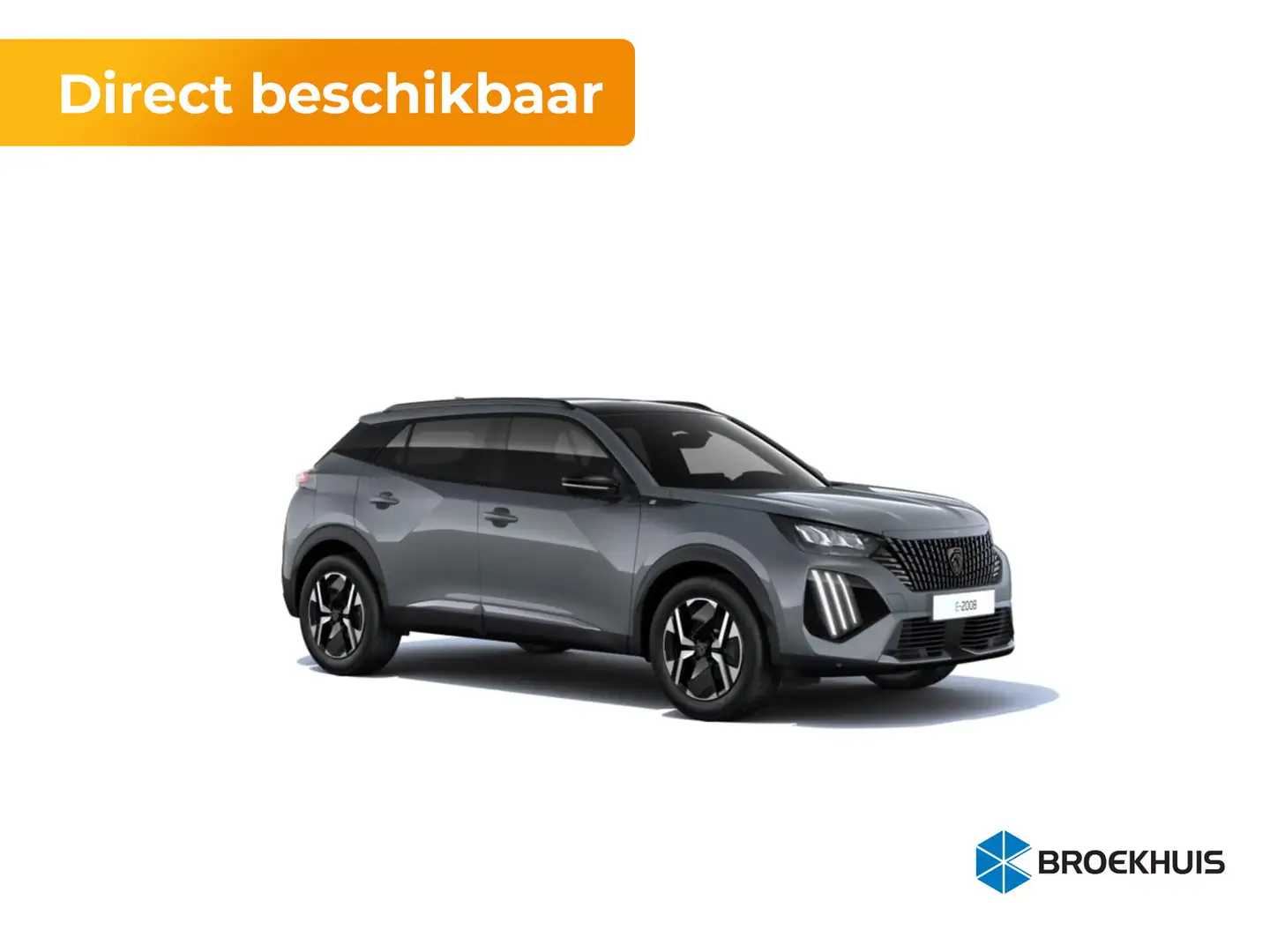 Peugeot e-2008 Allure - Electric | Advanced Active Safety Brake m Grijs - 1