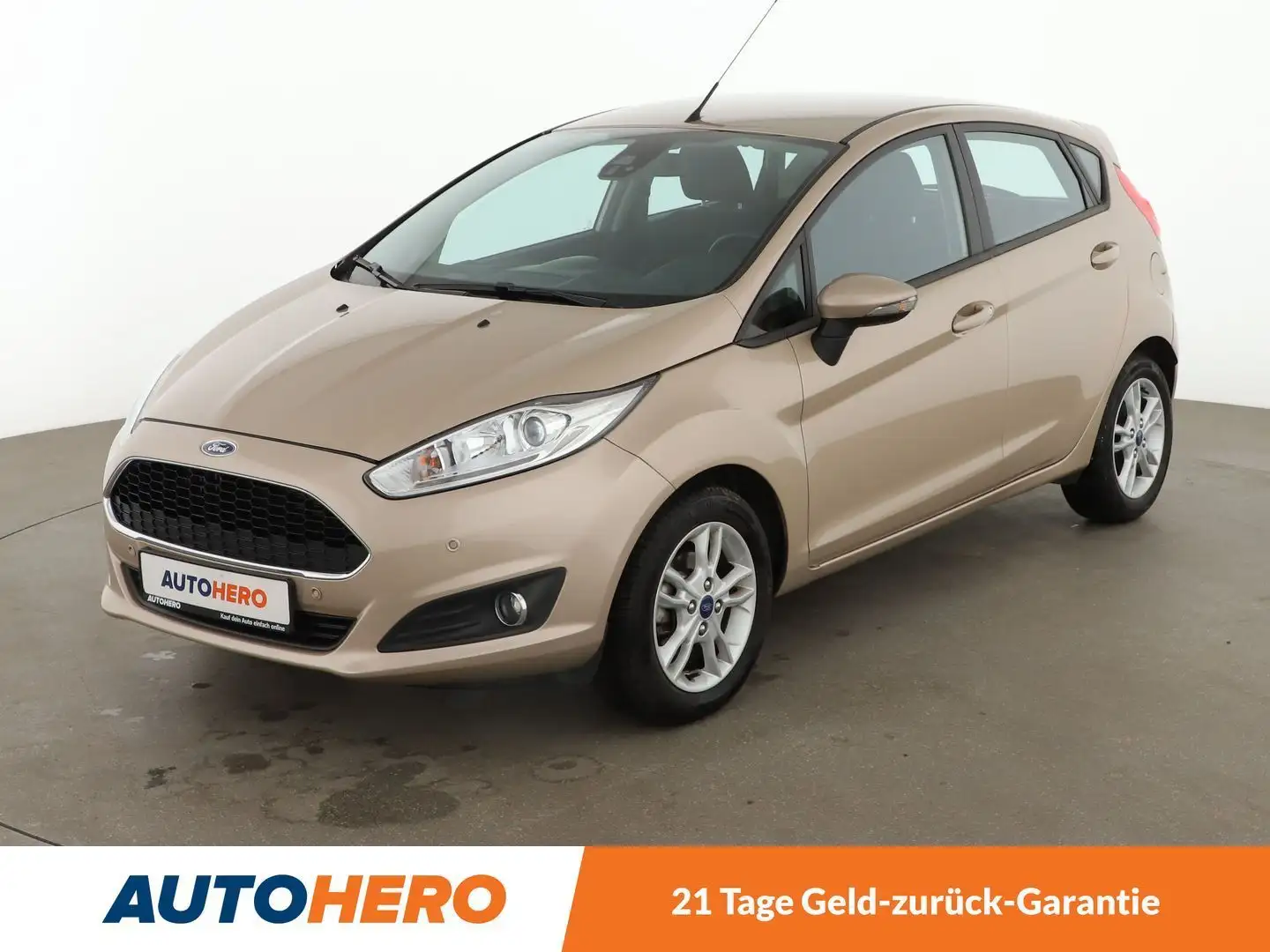 Ford Fiesta 1.0 EcoBoost Celebration*PDC*SHZ*KLIMA* Beżowy - 1