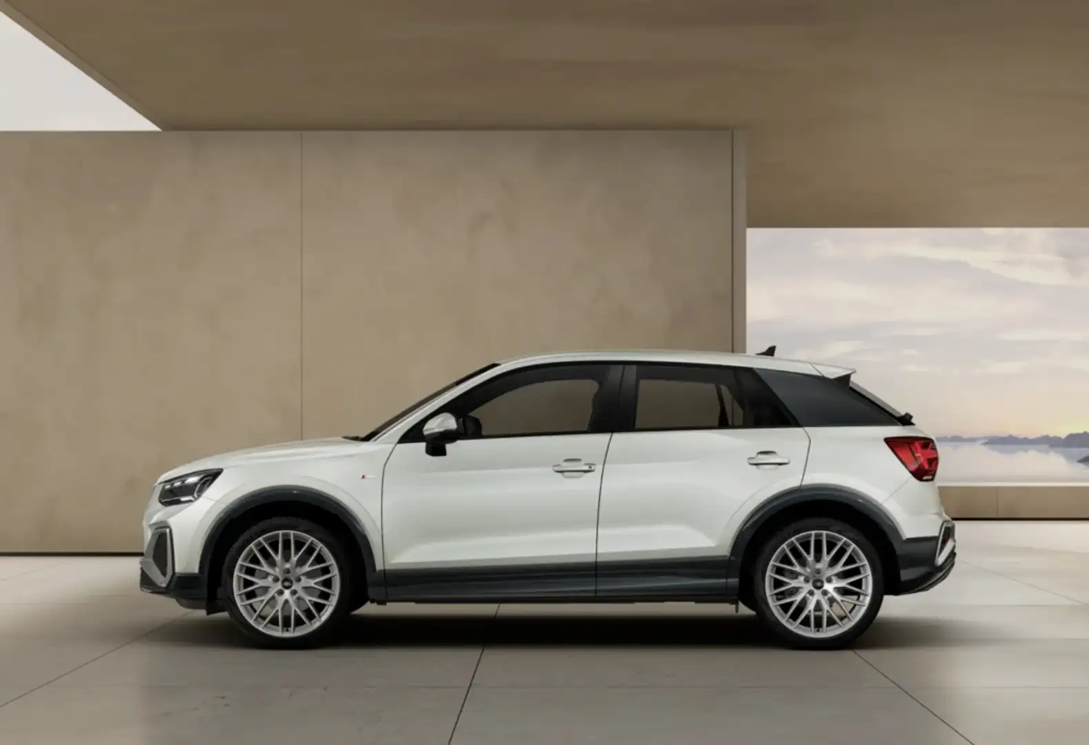 Audi Q2 30 TDI Adrenalin 85kW Plateado - 2