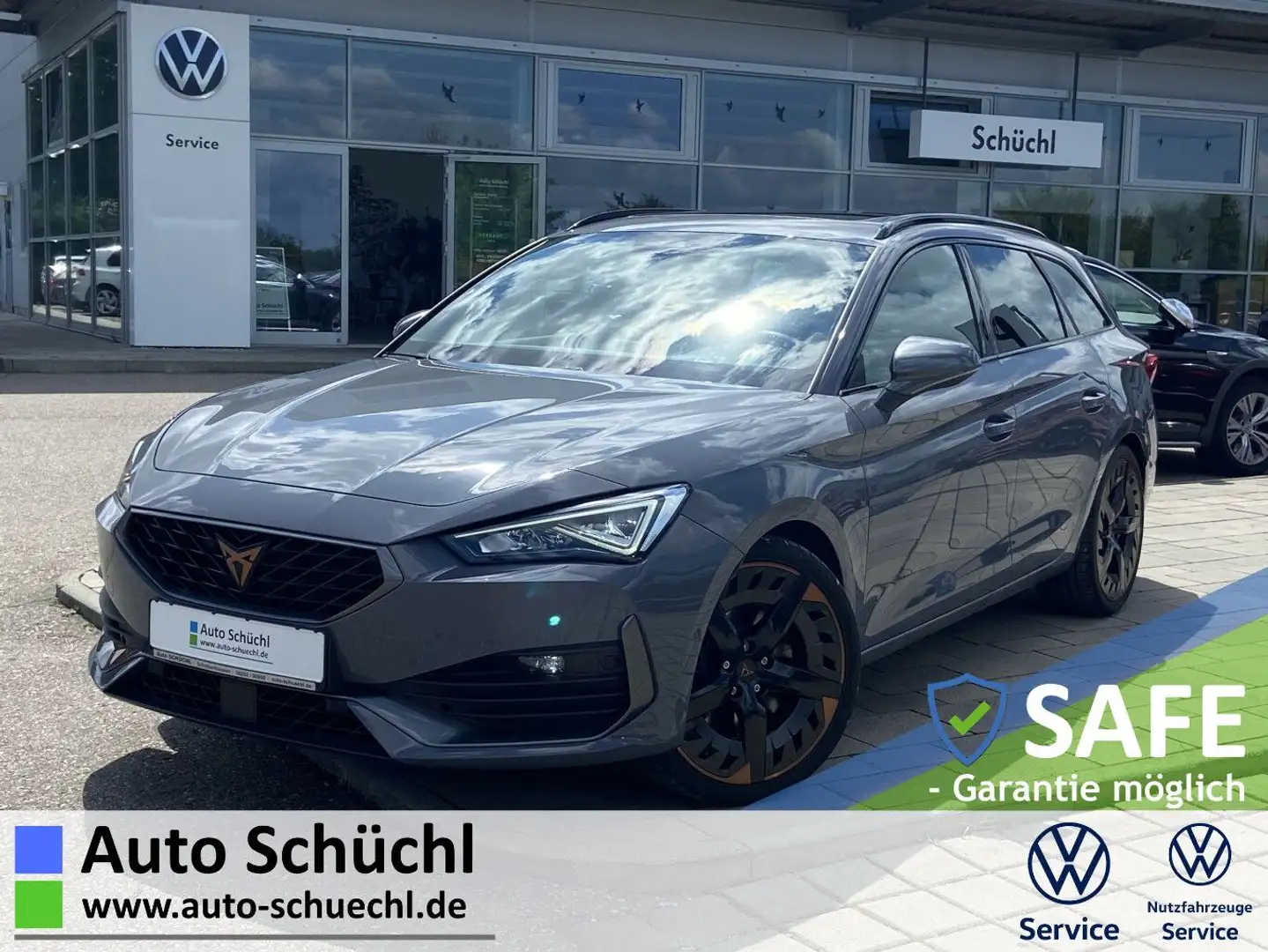 CUPRA Leon ST 2.0 TSI DSG 4-DRIVE 19"+NAVI-PRO+LED+AHK Grau - 1