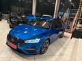 Skoda Octavia RS 2.0TSI 245CH ACC-DSG-GPS-LED-KEYLESS-AFFICHAGE TETE HAUTE-SIEGES ELECTRIQUE-SYSTEME DE SON CANTON-ATTACHE REM Bleu - thumbnail 5