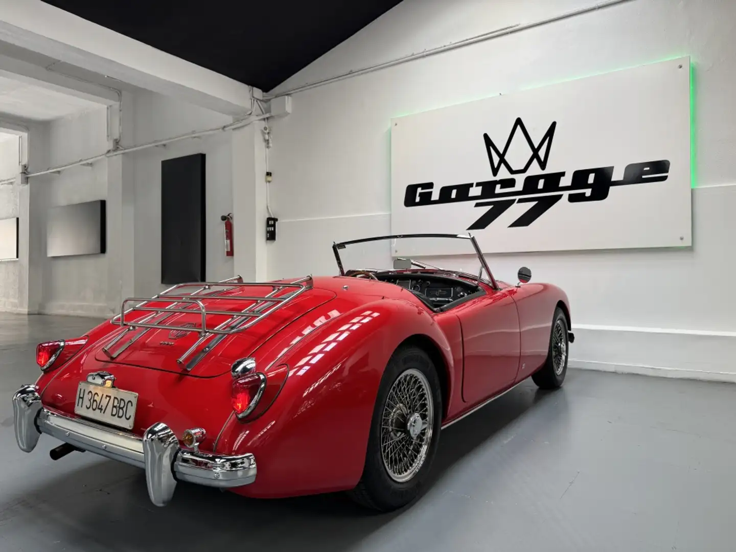 MG MGA MG A 1500 Roadster Rojo - 2